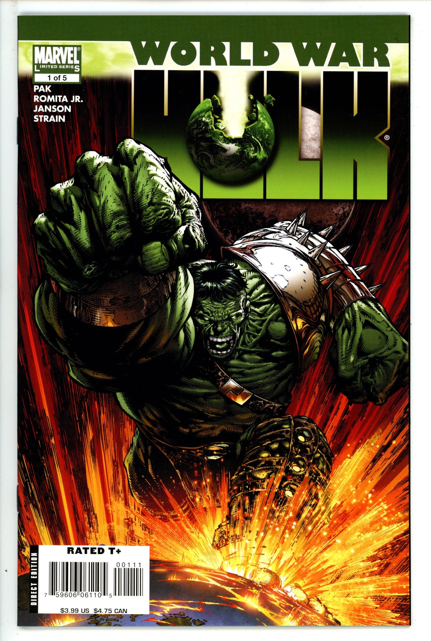 World War Hulk 1 NM+ (2007)