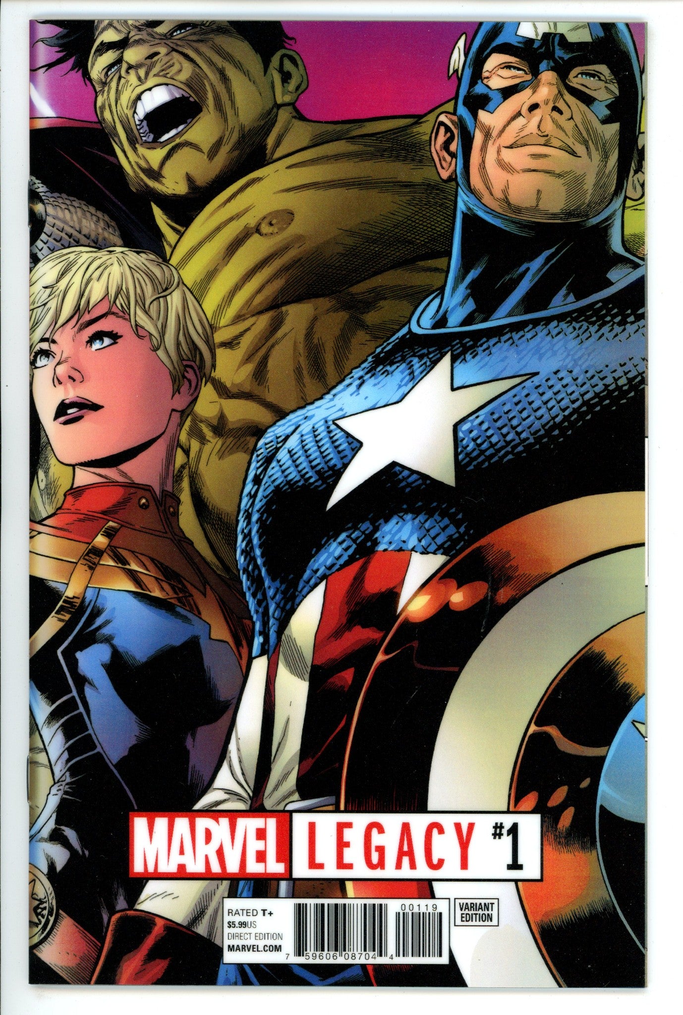 Marvel Legacy 1 Lenticular Variant