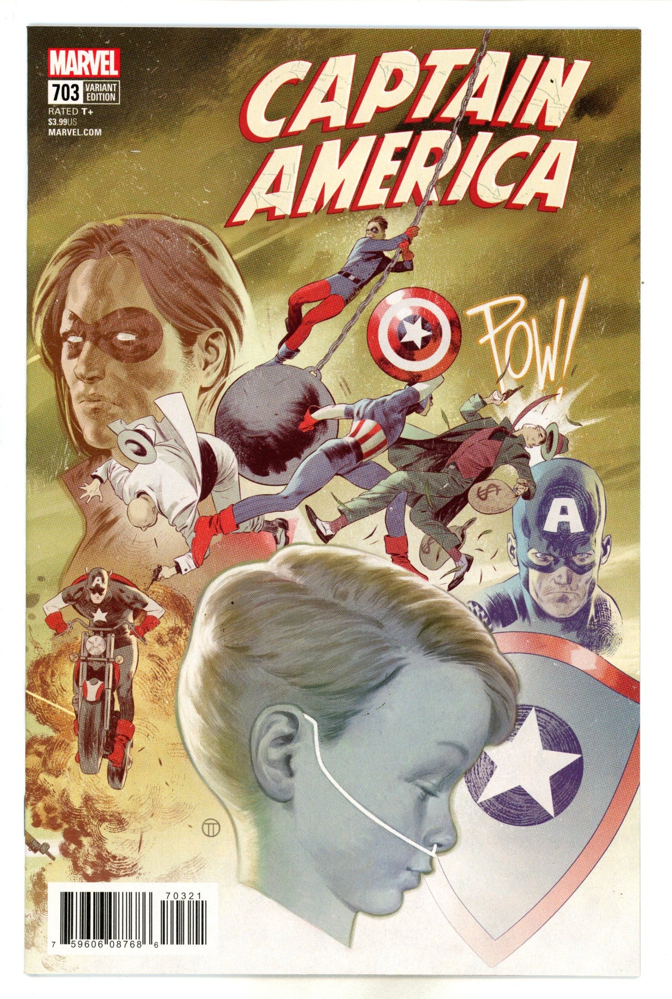 Captain America Vol 1 703 Tedesco Variant