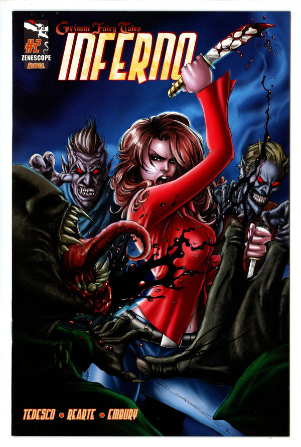 Grimm Fairy Tales Inferno 2 Signed Tedesco