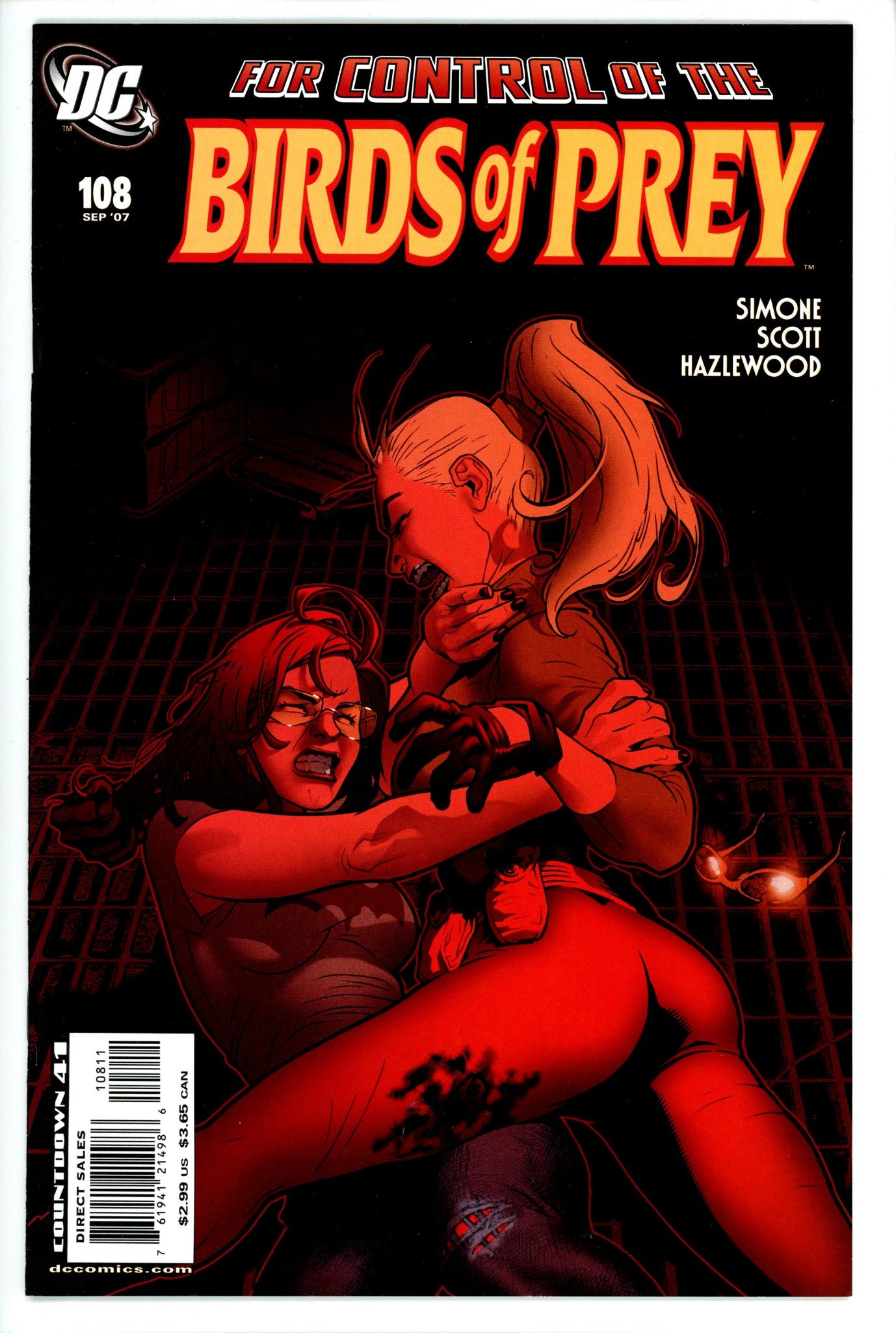 Birds of Prey Vol 1 108-DC-CaptCan Comics Inc