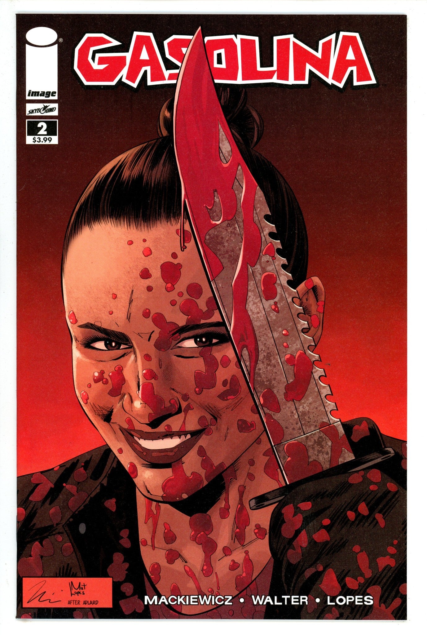 Gasolina 2 Walter Walking Dead Homage Variant (2017)
