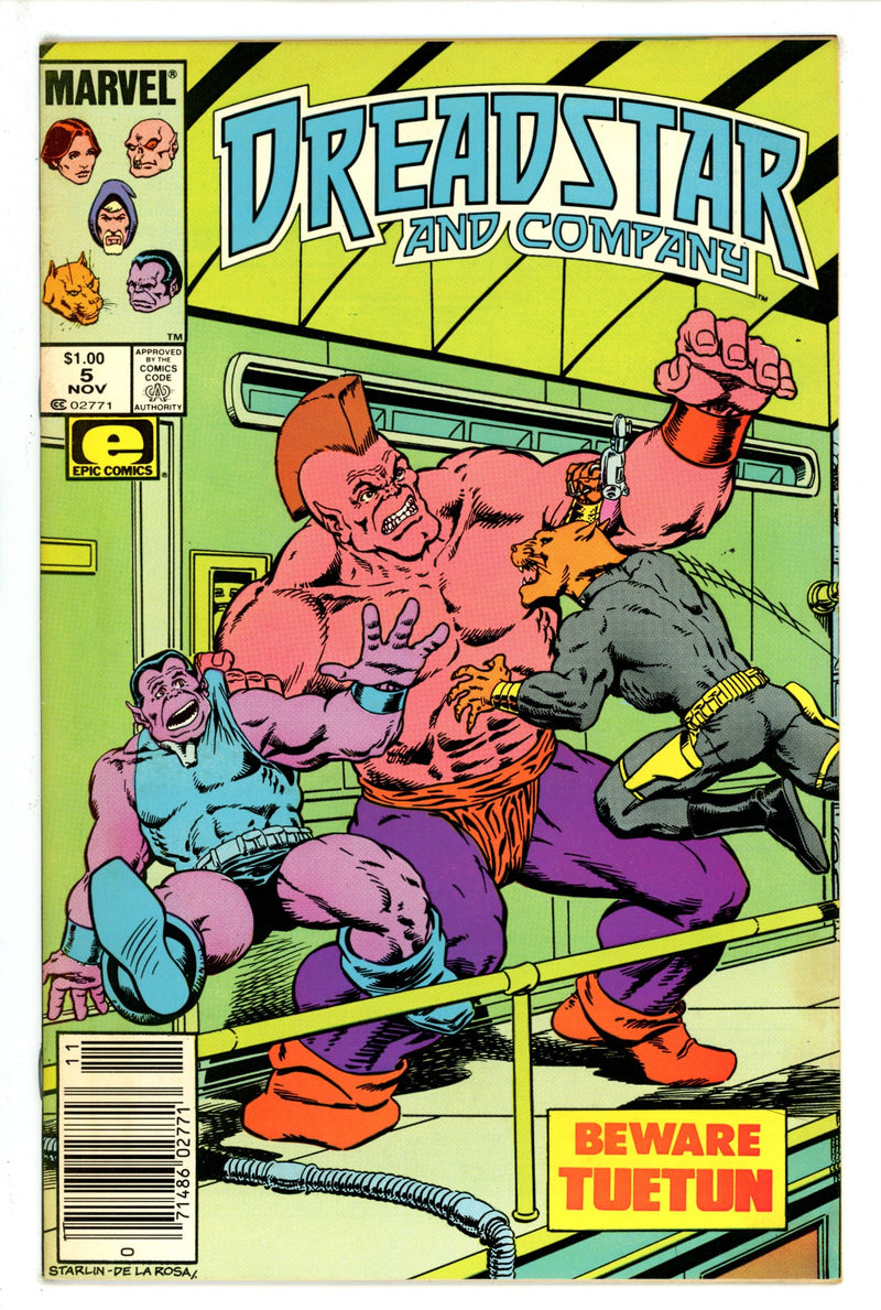 Dreadstar 5 Canadian Price Variant FN+ (1983)