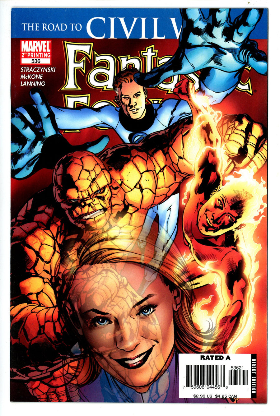 Fantastic Four Vol 3 536 2nd Printing