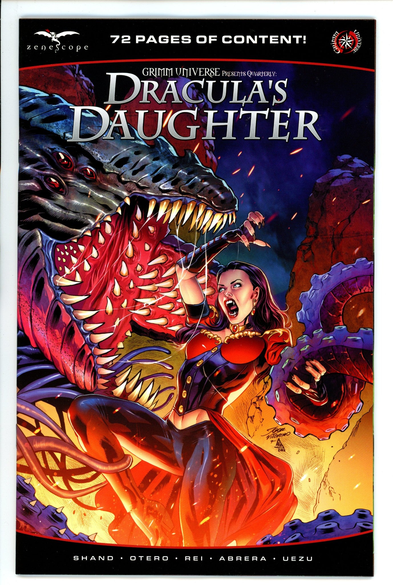 Grimm Universe Presents Quarterly Draculas Daughter 1 Vitori Variant (2022)