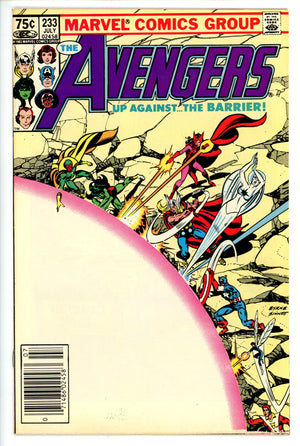 The Avengers 233 Canadian VF
