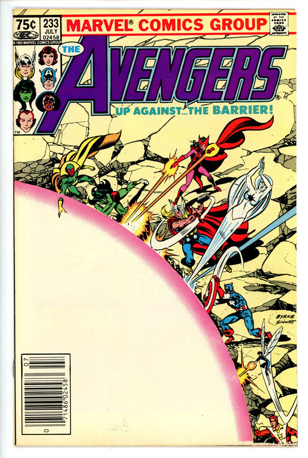 The Avengers 233 Canadian VF