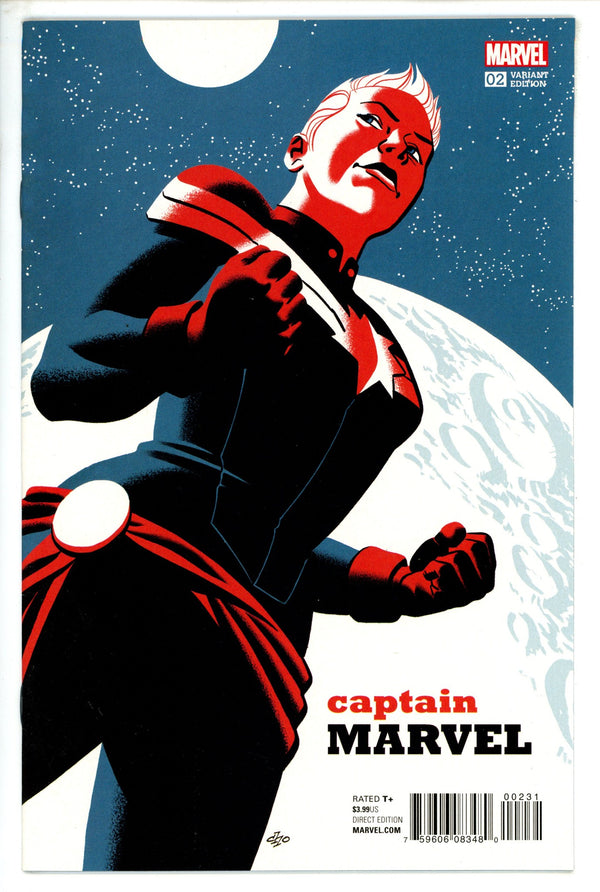 Captain Marvel Vol 10 2 Cho Incentive Variant VF/NM (2016)