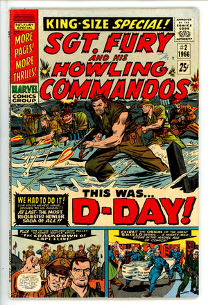 Sgt. Fury Annual 2 FN- (1966)