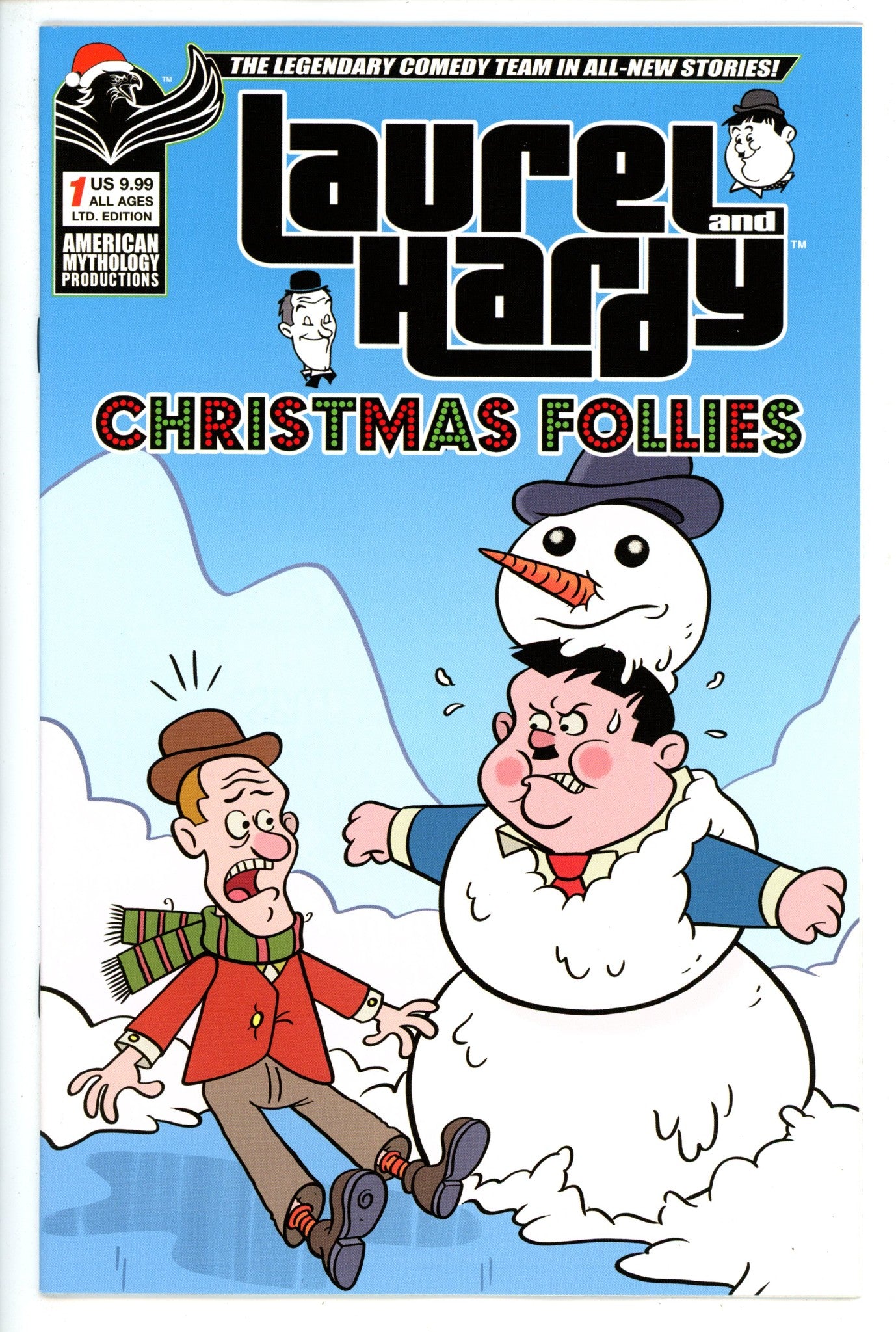 Laurel & Hardy Christmas Follies 1 Rankine Variant (2021)