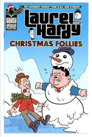 Laurel & Hardy Christmas Follies 1 Rankine Variant (2021)
