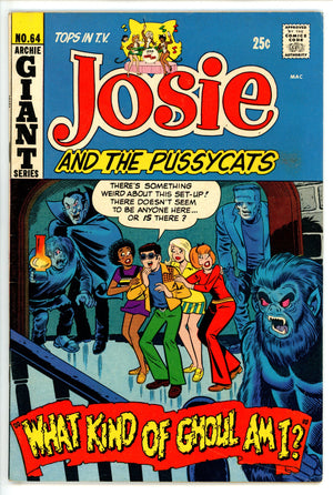 Josie and the Pussycats Vol 1 64 FN (1972)