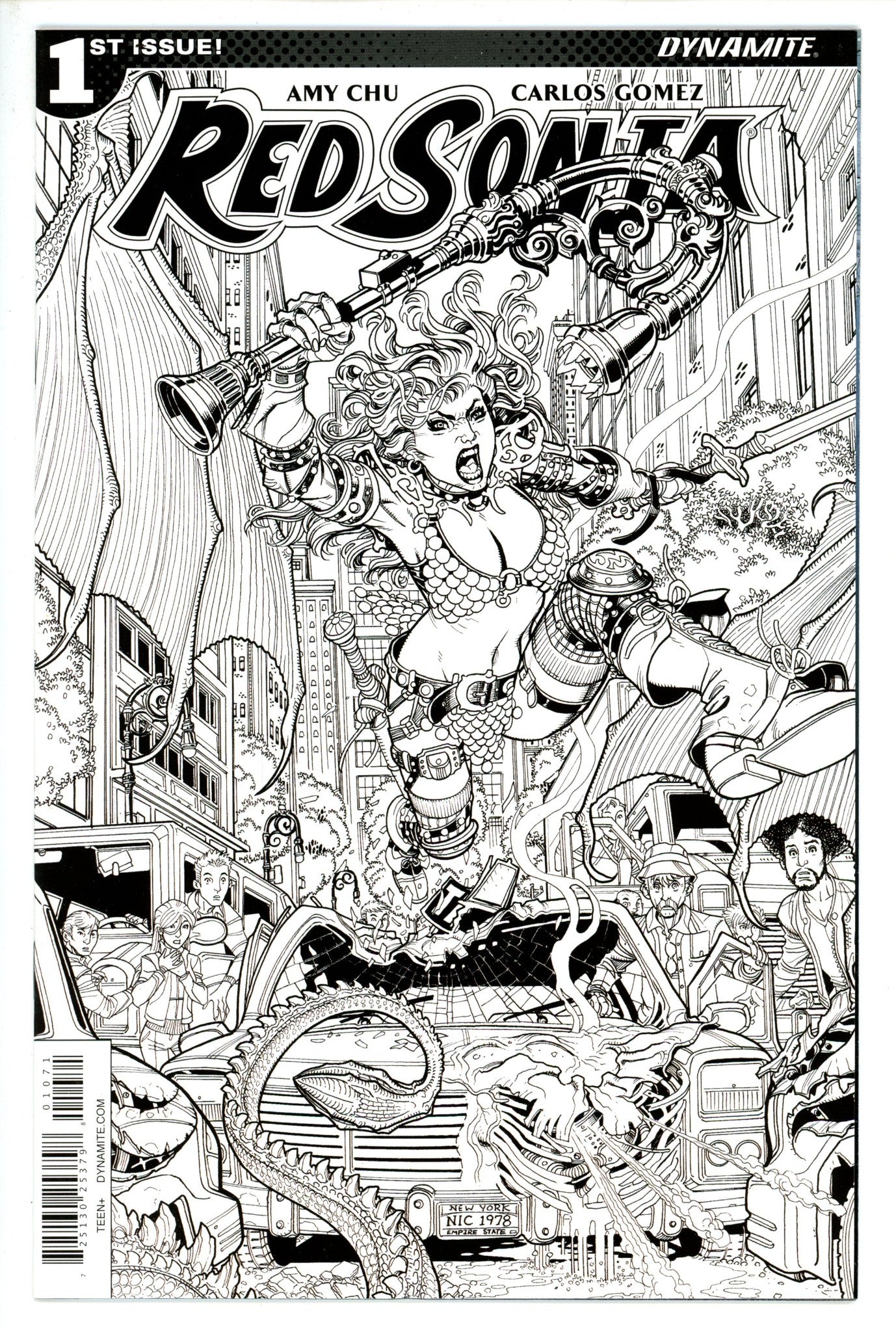 Red Sonja Vol 4 1 Bradshaw Variant