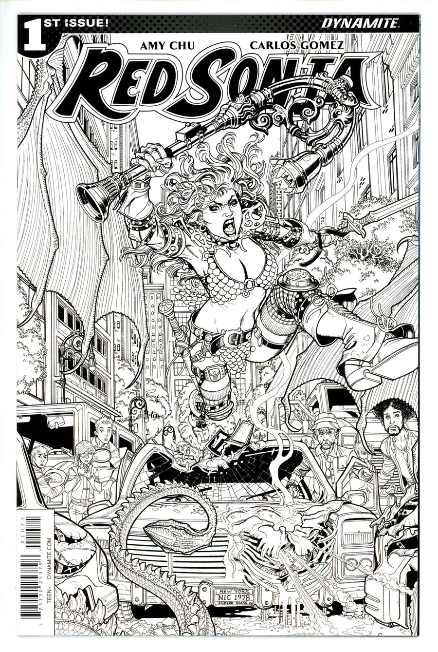 Red Sonja Vol 4 1 Bradshaw Variant
