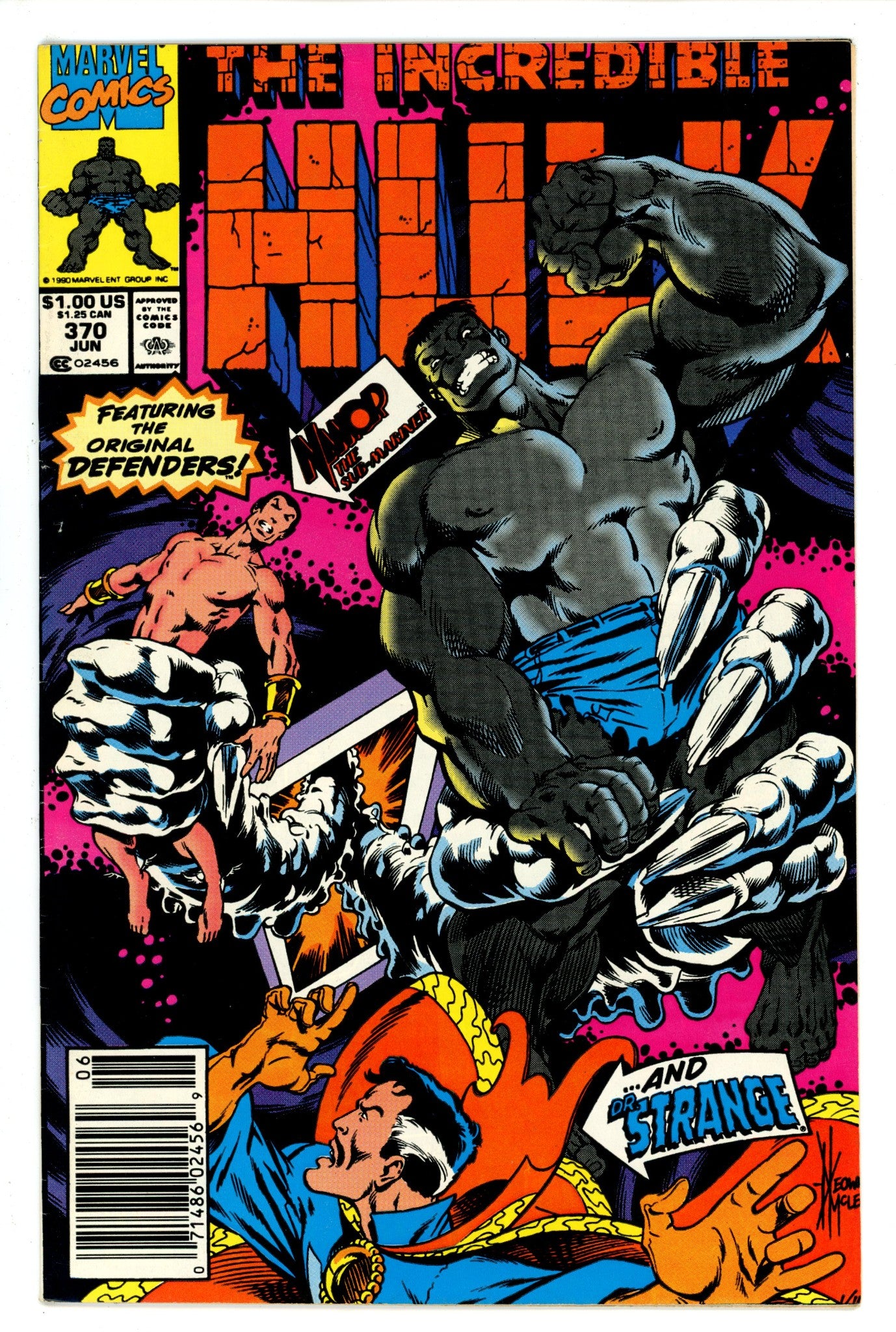 The Incredible Hulk Vol 1 370 Newsstand