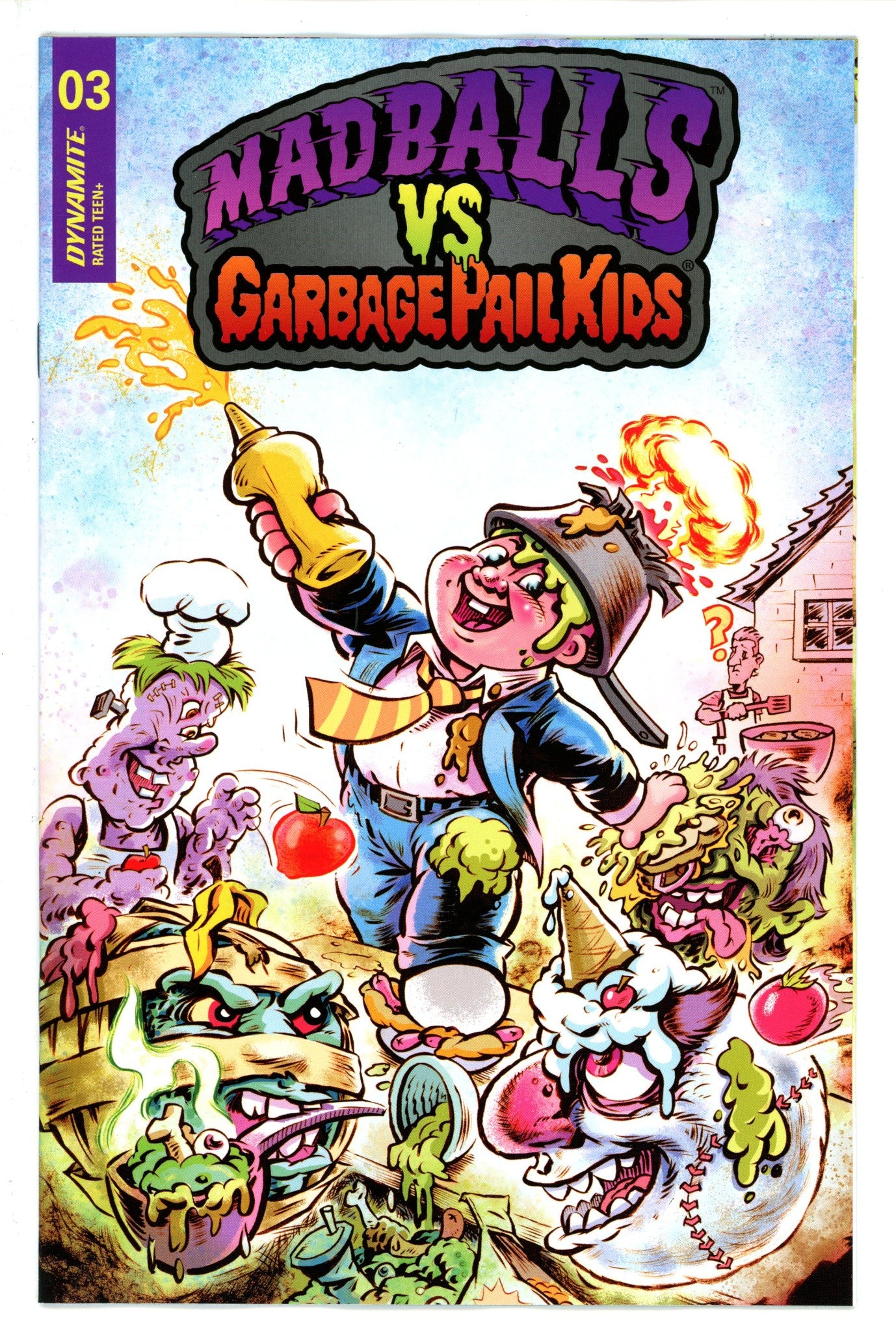 Madballs vs Garbage Pail Kids 3 Crosby Variant (2022)