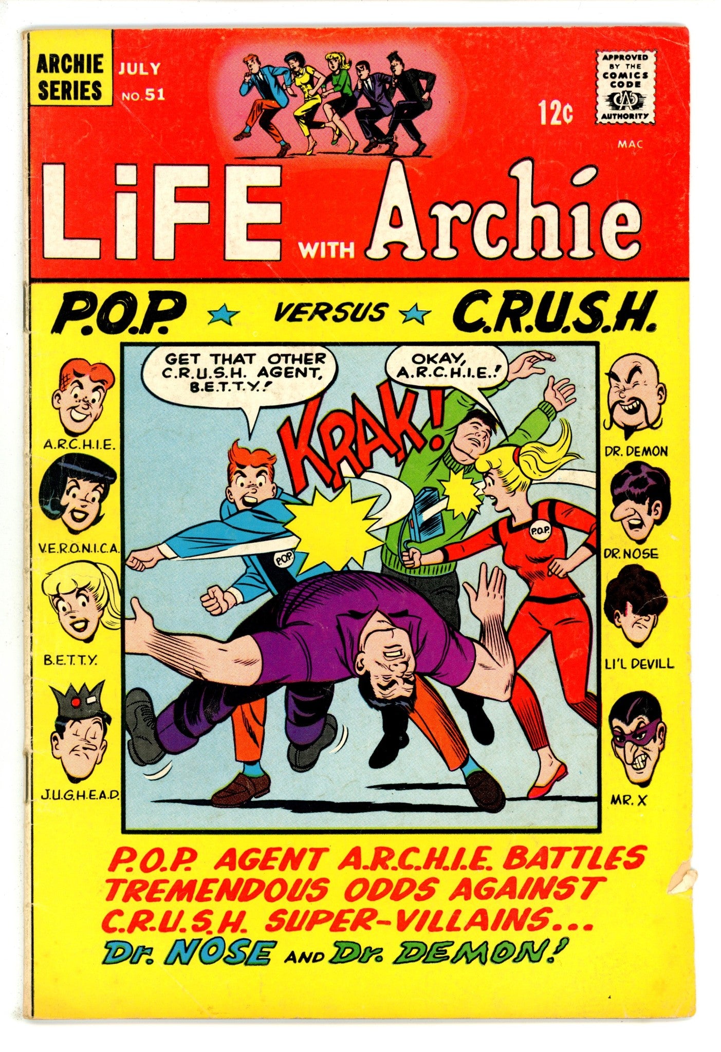 Life with Archie Vol 1 51 VG (1966)