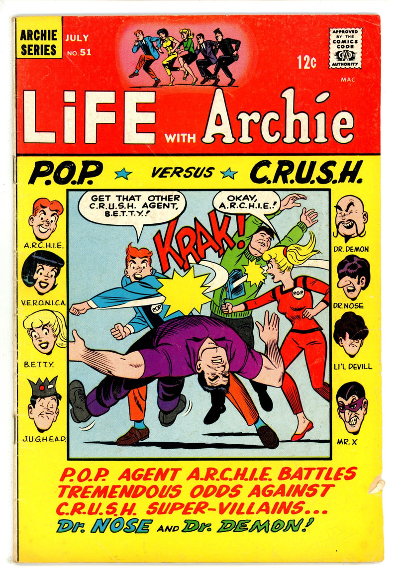 Life with Archie Vol 1 51 VG (1966)
