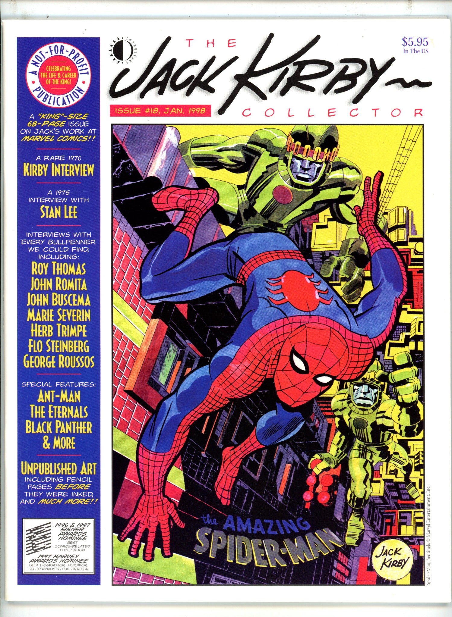 Jack Kirby Collector 18 VF/NM (1998)