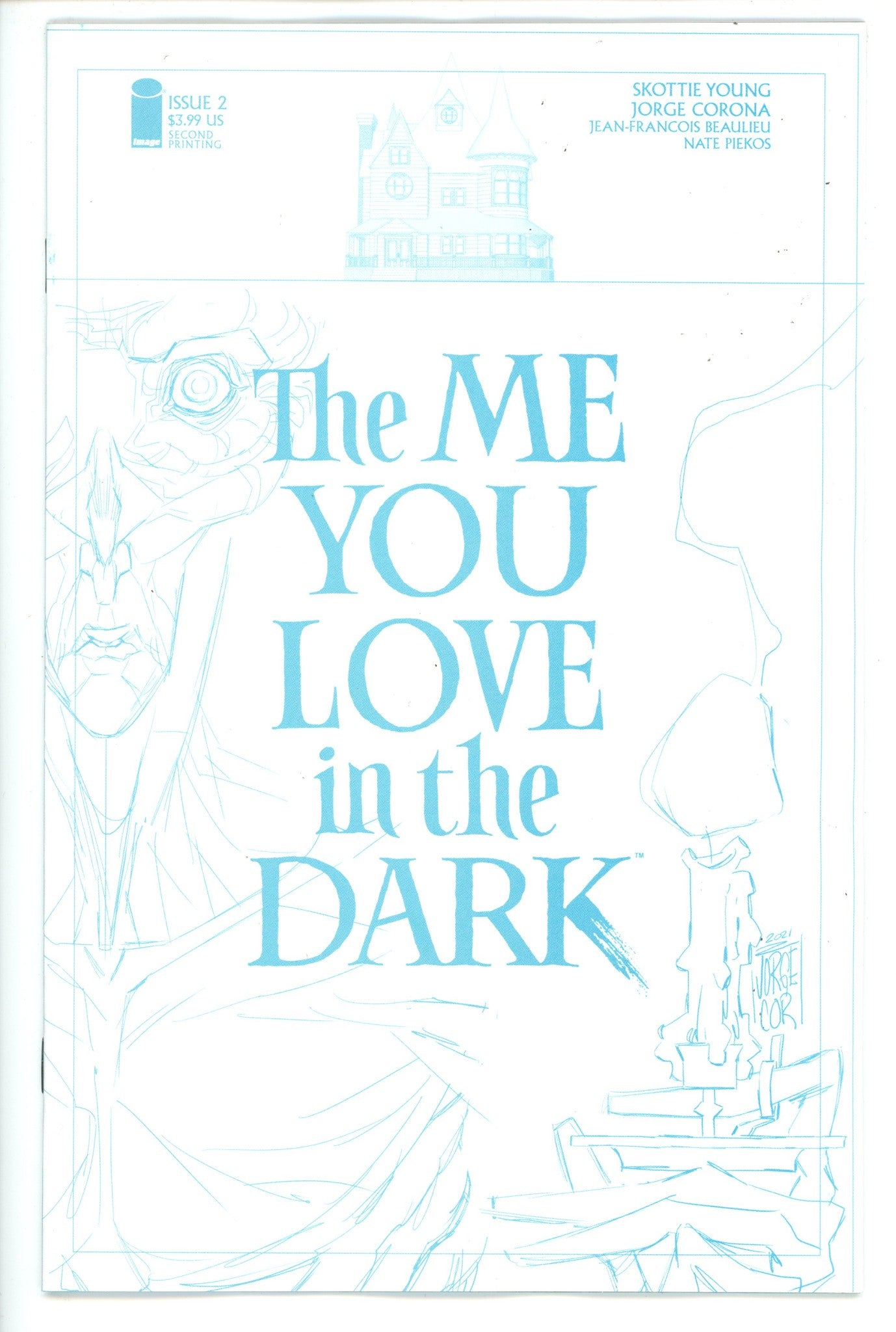 Me You Love in the Dark 2 2nd Print Variant VF/NM