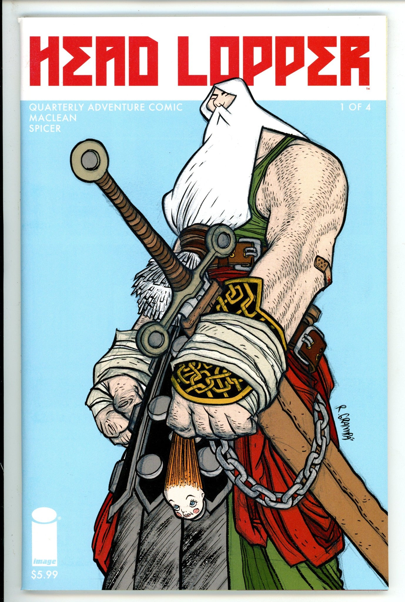 Head Lopper 1 Grampa Variant NM-