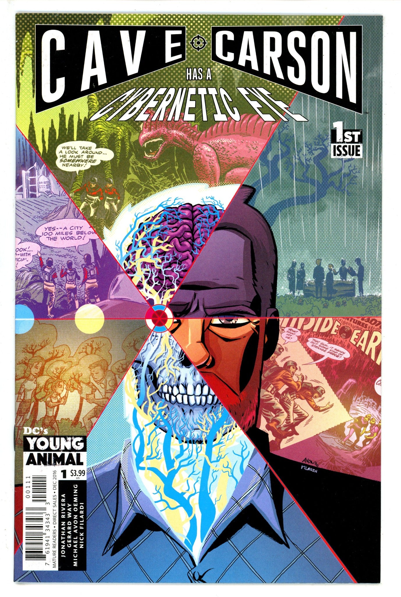 Cave Carson Has a Cybernetic Eye 1