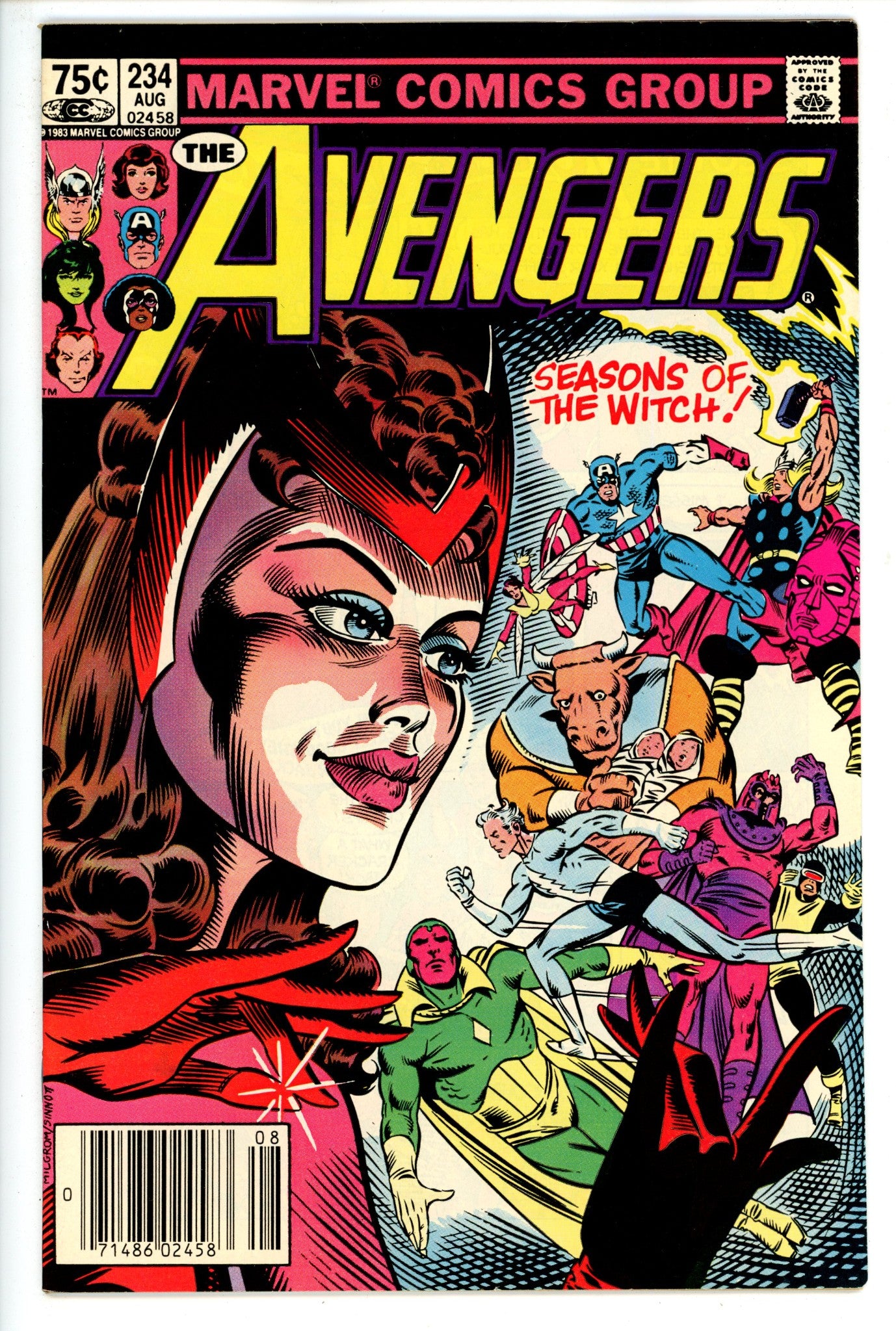 The Avengers 234 Canadian VF