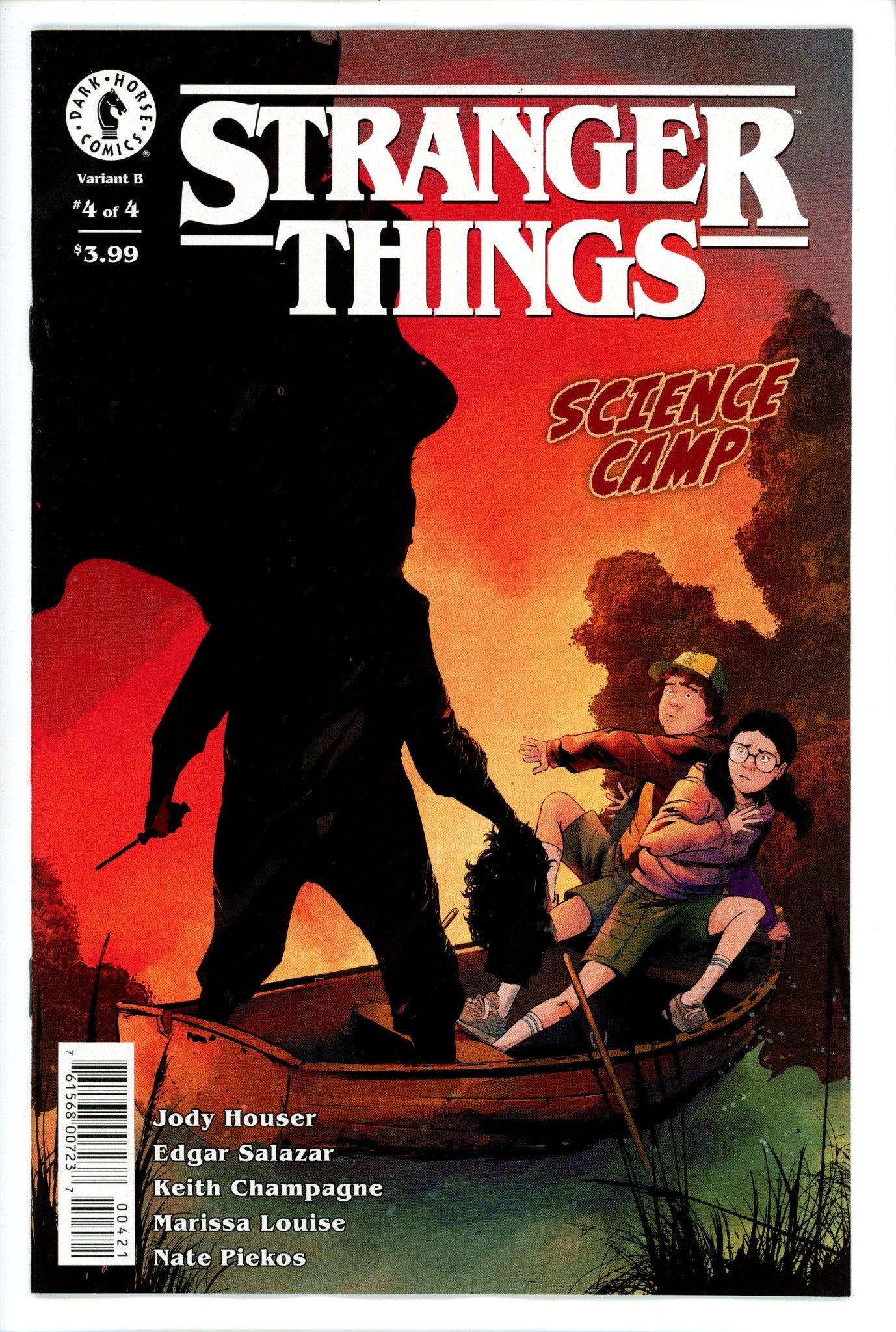 Stranger Things Science Camp 4 Piriz Variant-Dark Horse-CaptCan Comics Inc