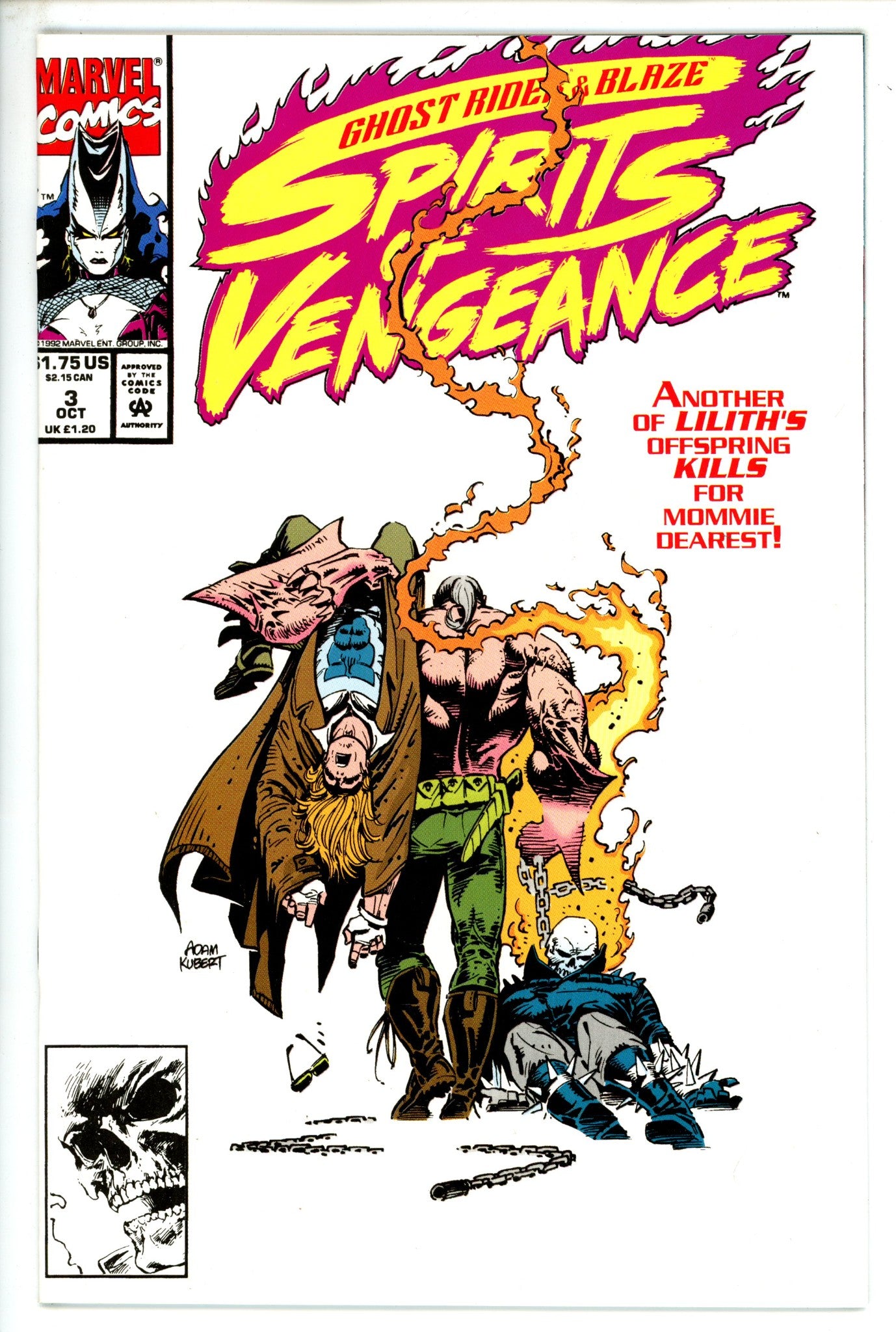 Ghost Rider / Blaze: Spirits of Vengeance 3 (1992)