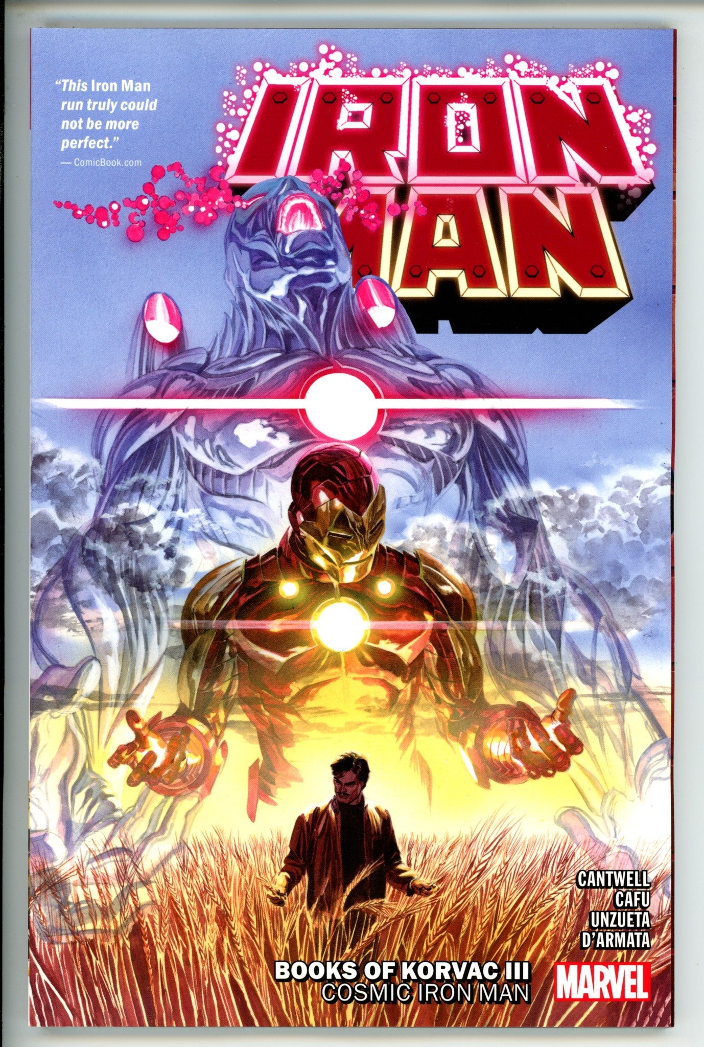 Iron Man Vol 3 TPB Books of Korvac Cosmic Iron Man