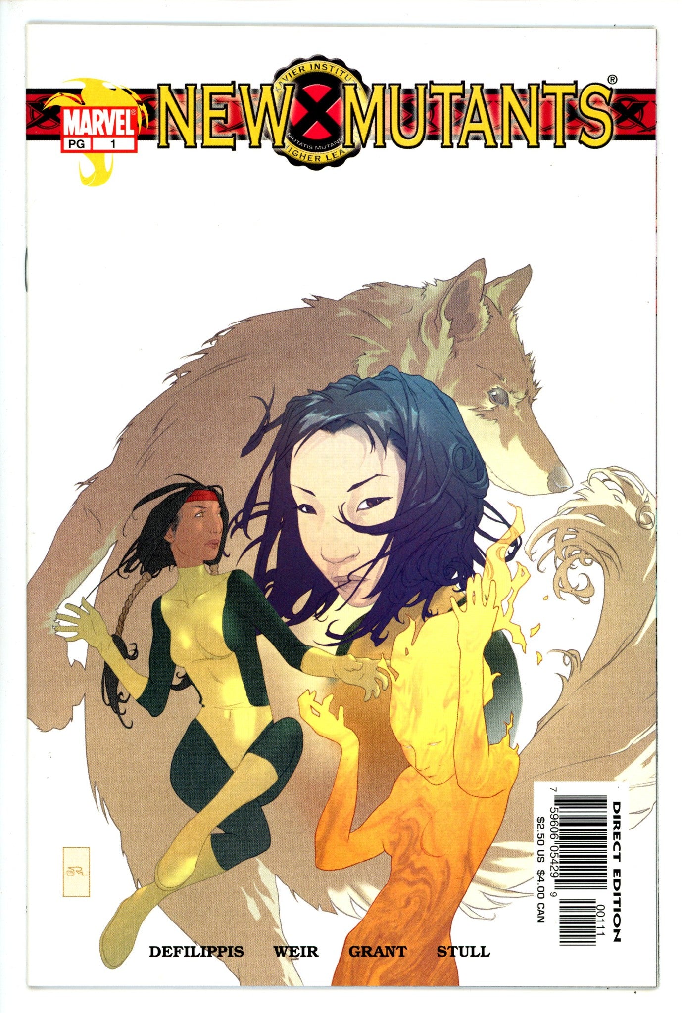 New Mutants Vol 2 1 NM-