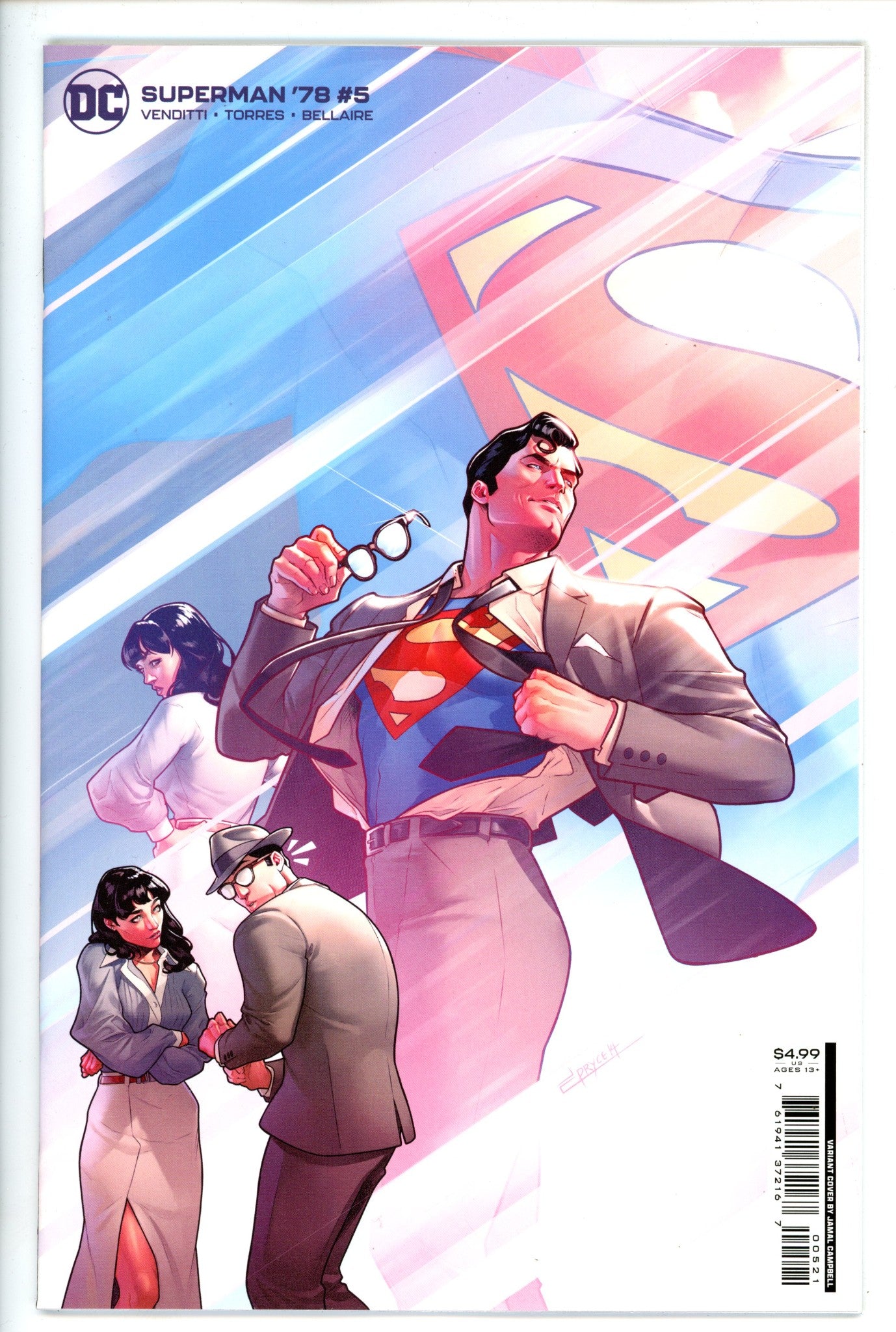 Superman 78 5 Campbell Variant (2021)
