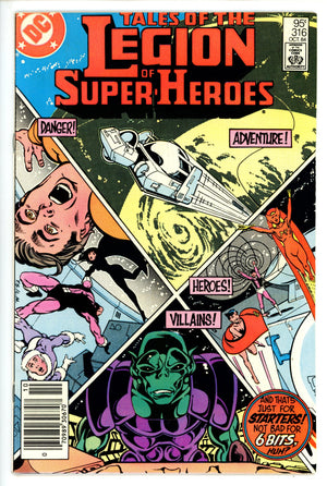 Tales of the Legion of Super-Heroes 316 Canadian VF-