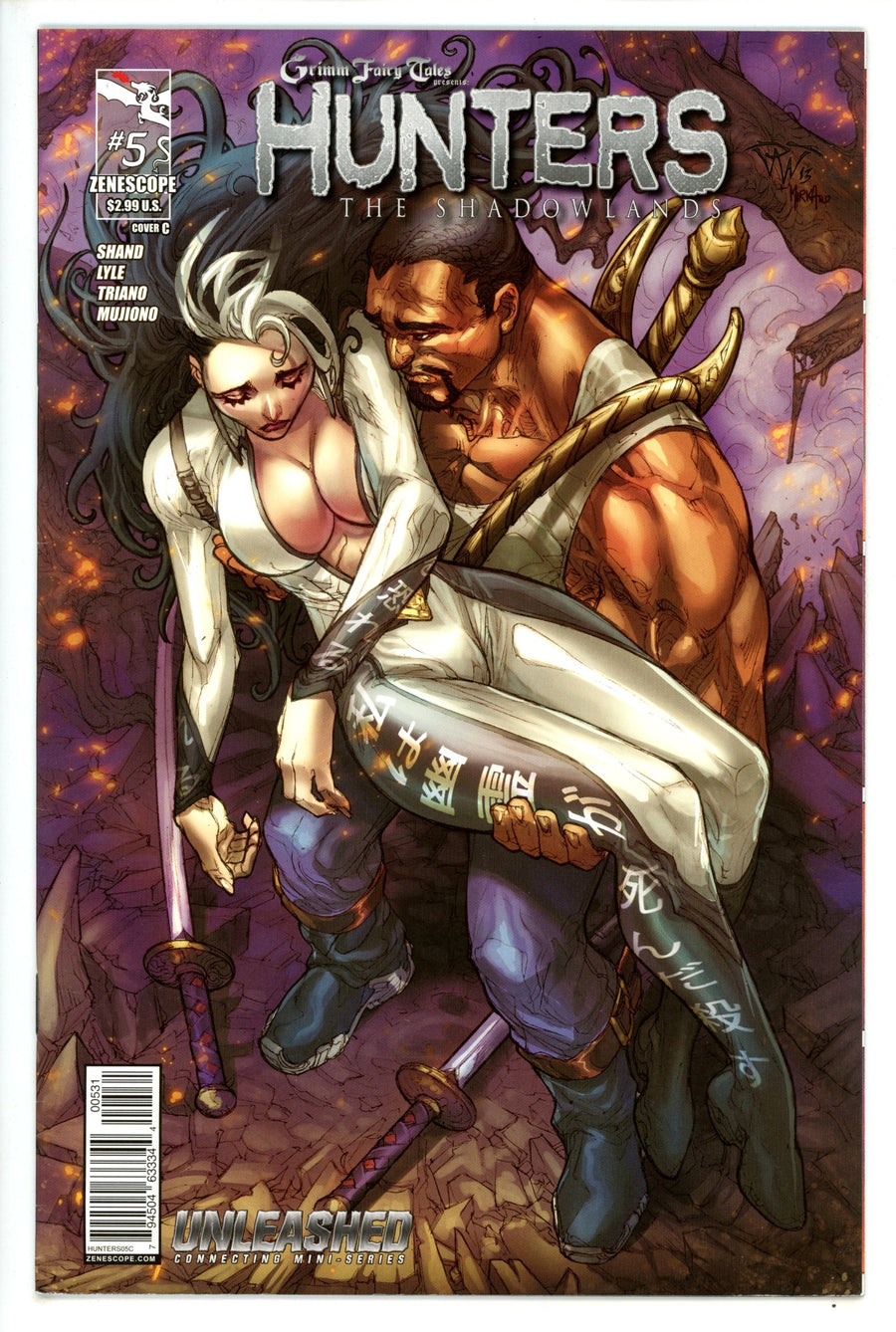 Grimm Fairy Tales Presents Hunters The Shadowlands 5 Pantalena Variant