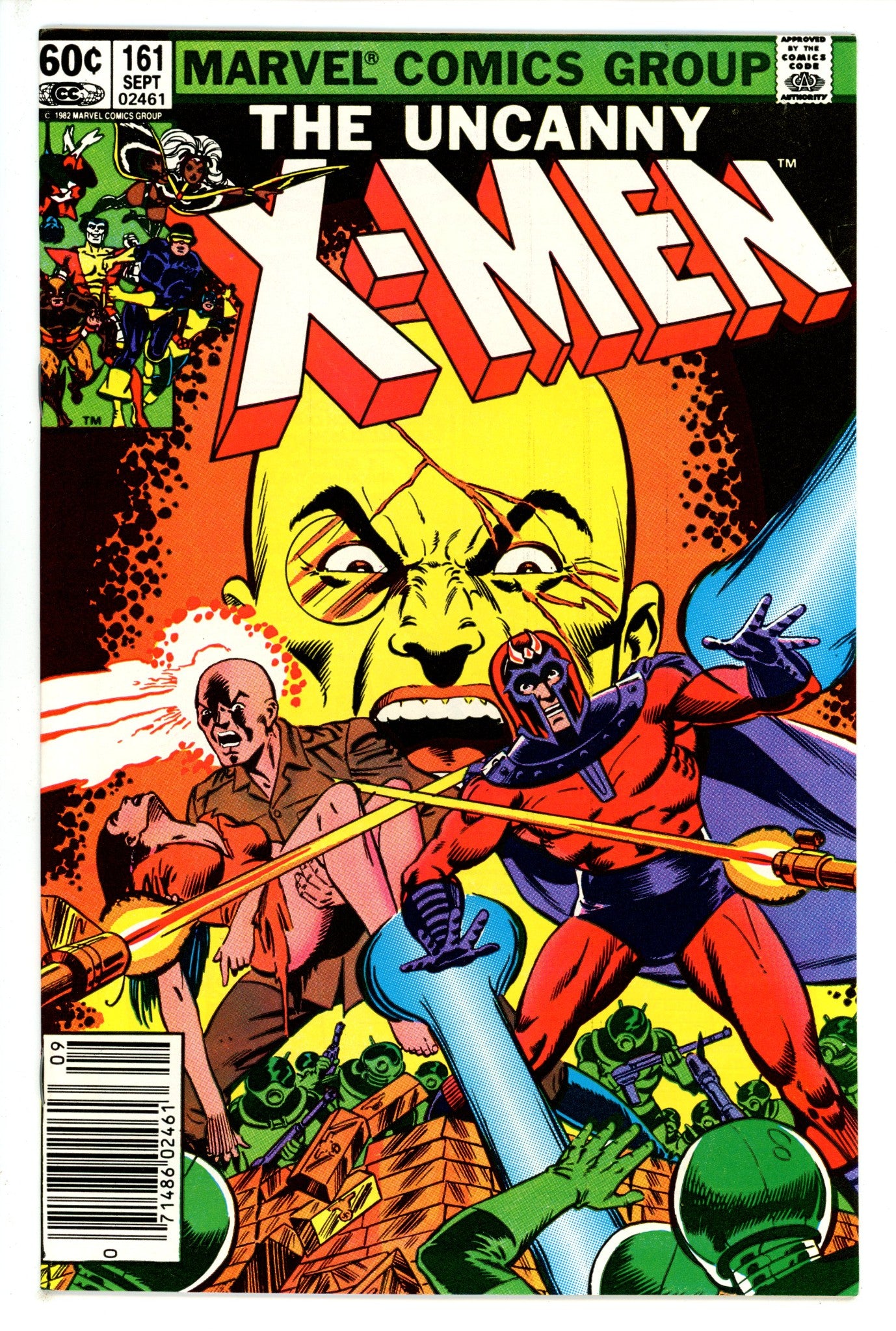 The Uncanny X-Men Vol 1 161 Newsstand NM- (1982)