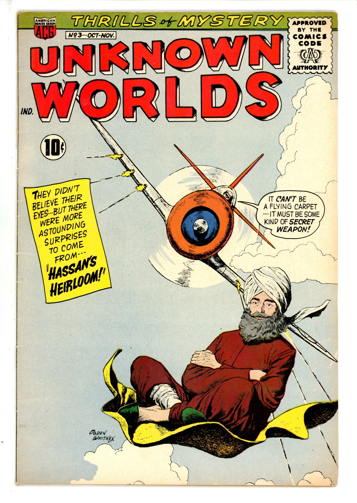 Unknown Worlds 3 FN- (1960)