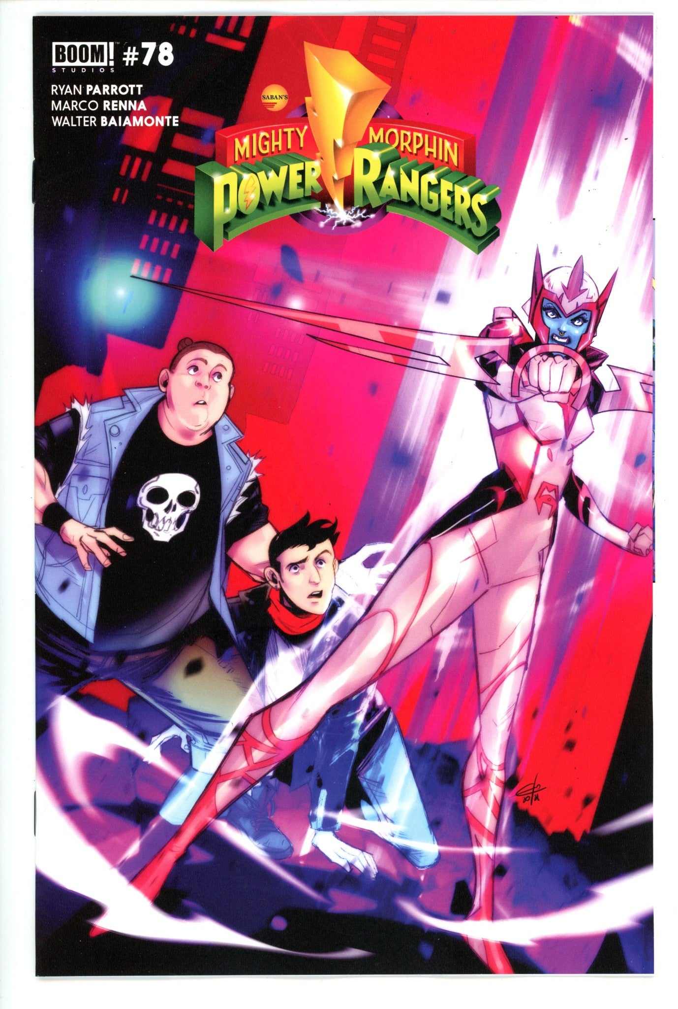 Mighty Morphin 12 Carlini Variant (2021)