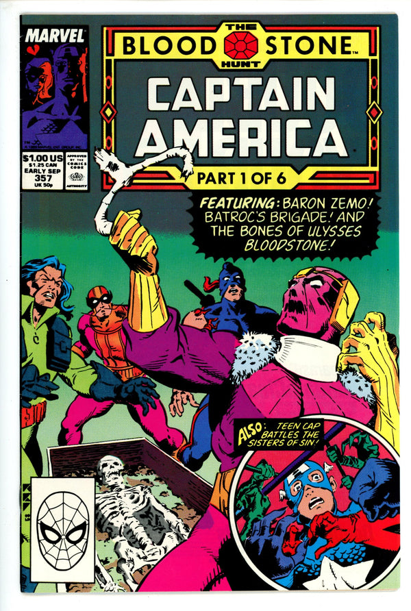 Captain America Vol 1 357