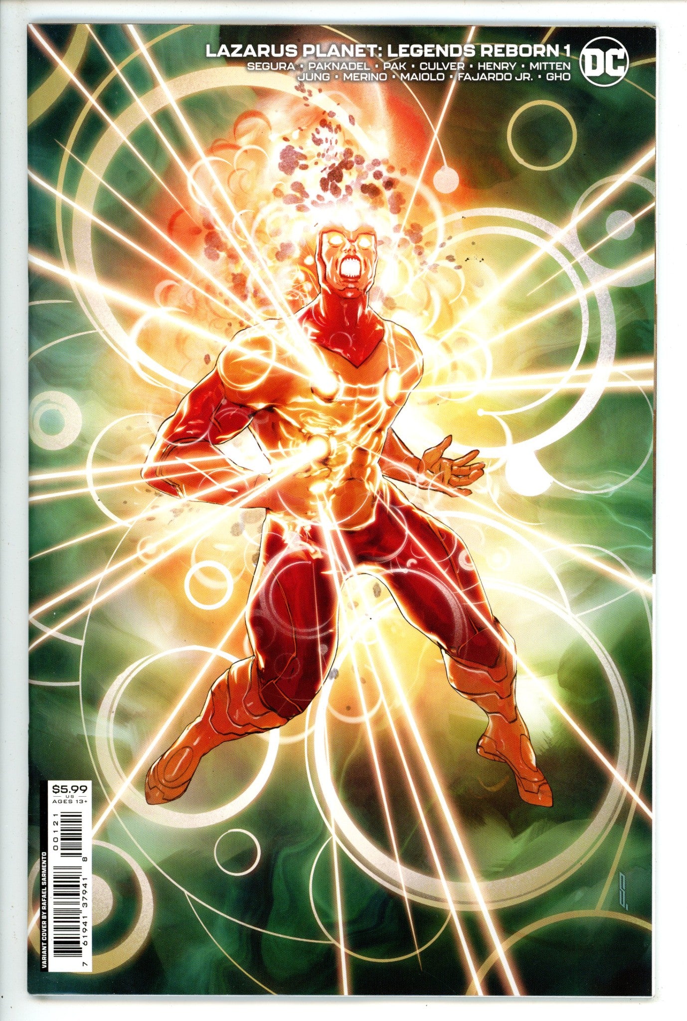 Lazarus Planet Legends Reborn 1 Sarmento Variant (2023)