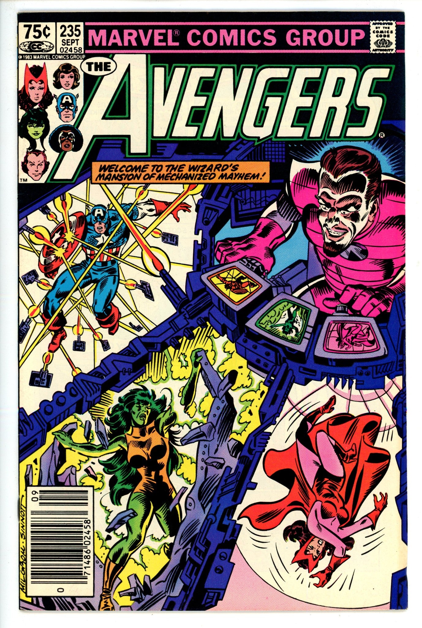 The Avengers 235 Canadian VF-