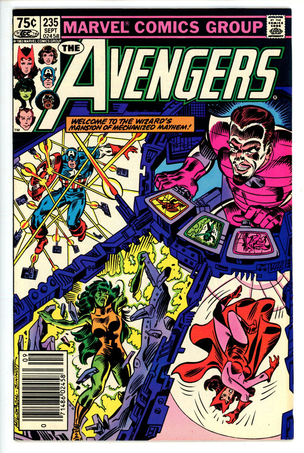 The Avengers 235 Canadian VF-