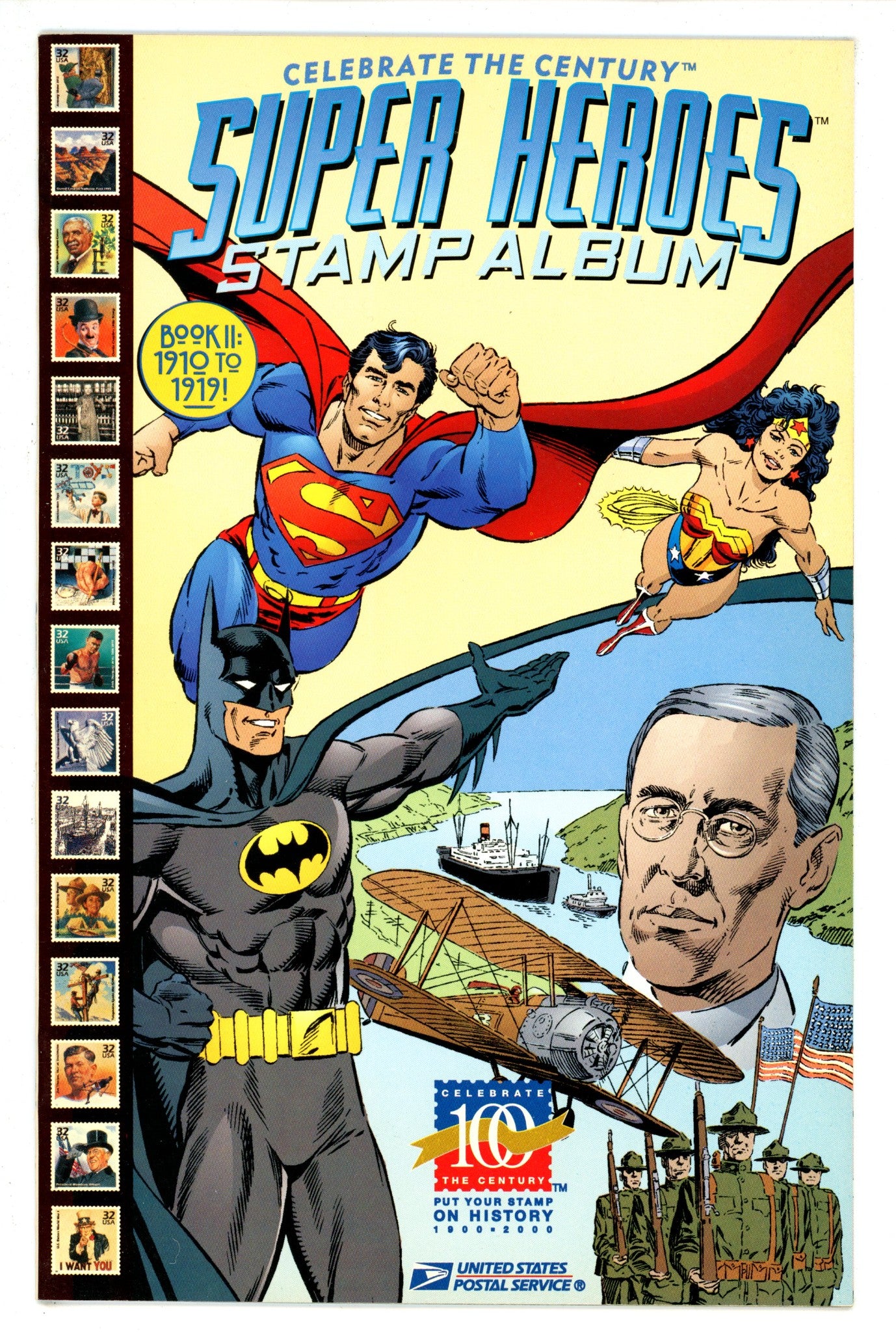 Celebrate the Century: Super Heroes Stamp Album 2
