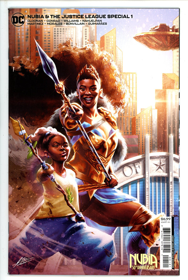 Nubia and the Justice League Special 1 Manhanini Variant