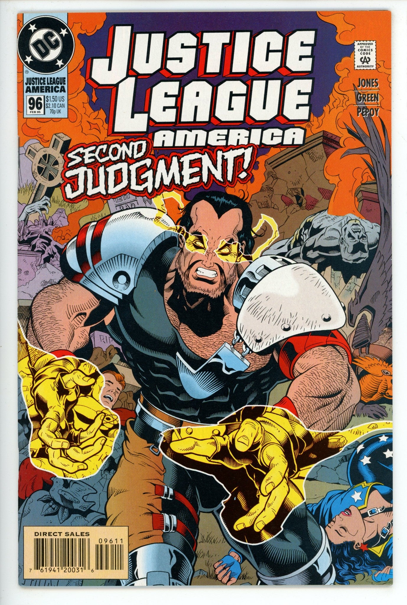 Justice League America 96