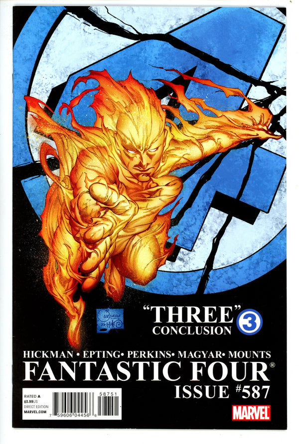 Fantastic Four Vol 3 587 2nd Printing