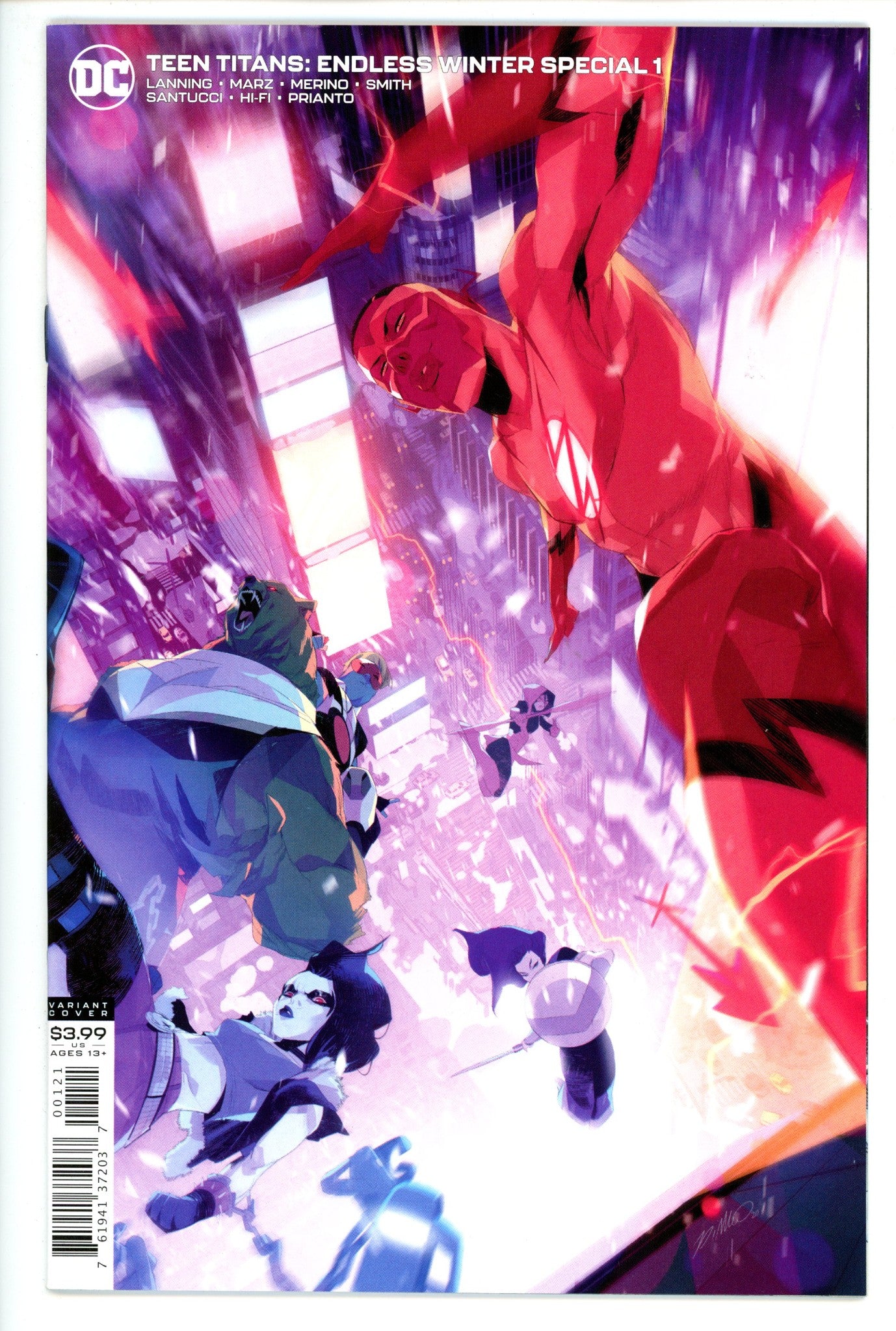 Teen Titans: Endless Winter Special 1 Di Meo Variant