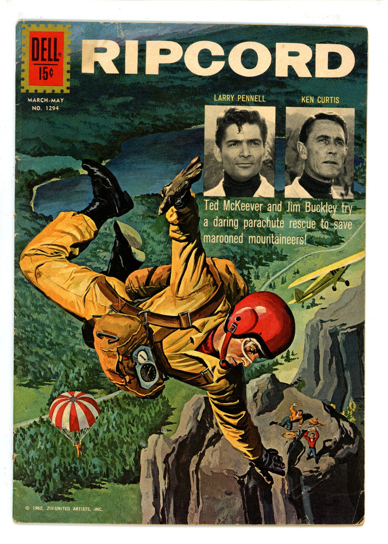 Four Color Vol 2 1294 Ripcord Art Back Cover VG/FN