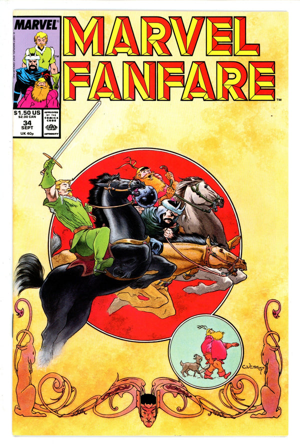 Marvel Fanfare Vol 1 34 (1987)