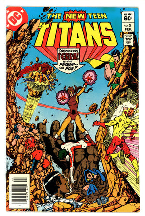 The New Teen Titans Vol 1 28 Newsstand FN (1982)