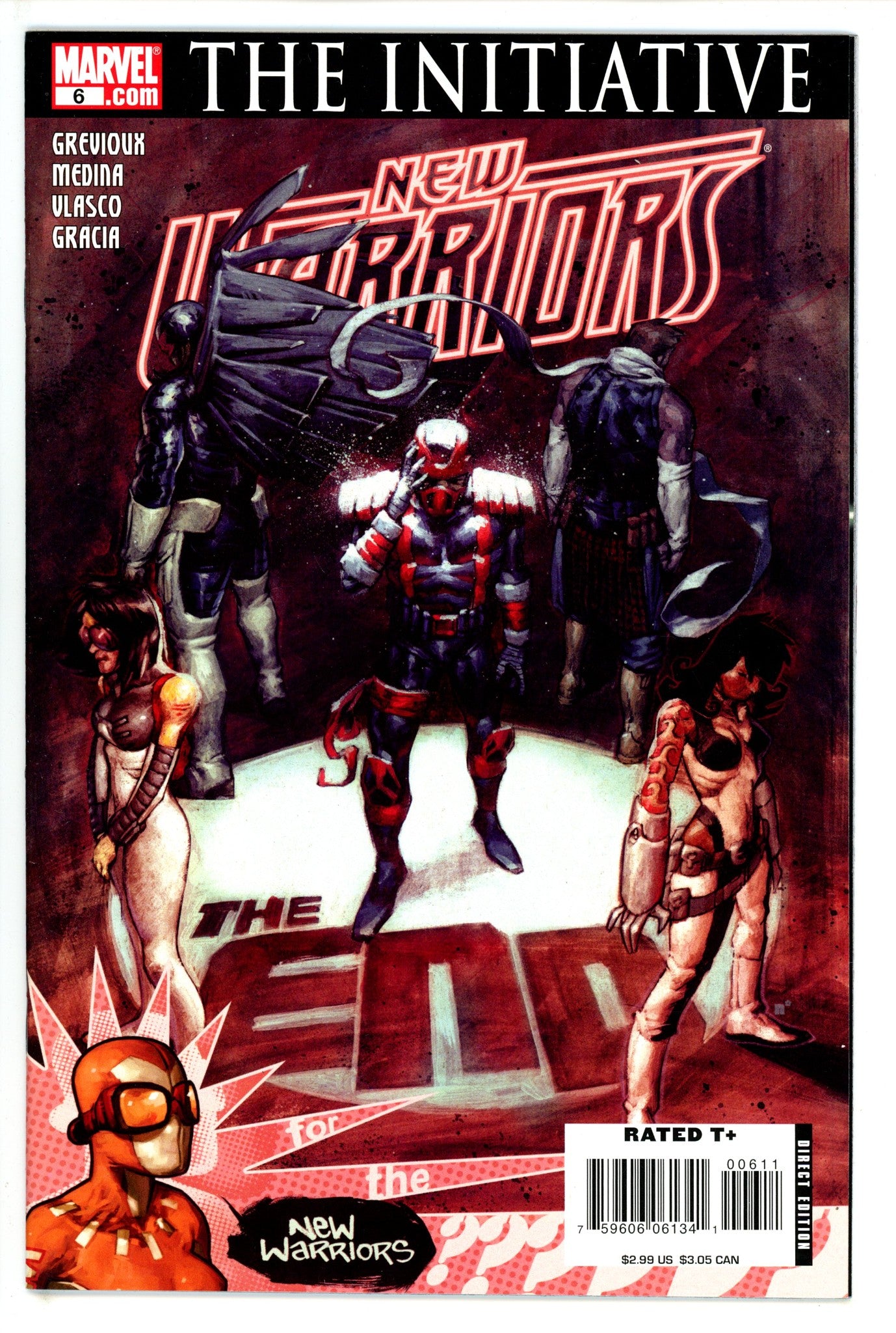 New Warriors Vol 4 6 (2008)